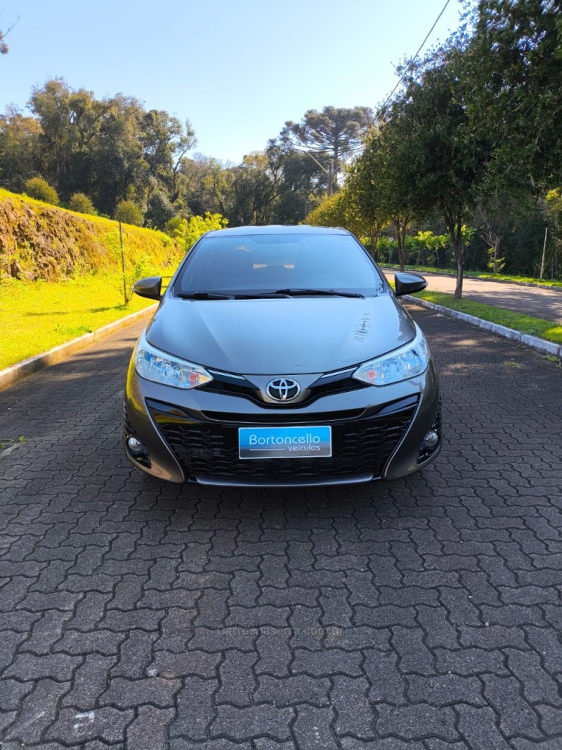 yaris 1.5 16v flex xs multidrive 2019 guapore