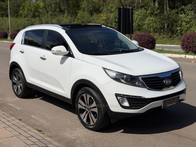 sportage 2.0 ex2 4x2 16v flex 4p automatico 2013 nova prata