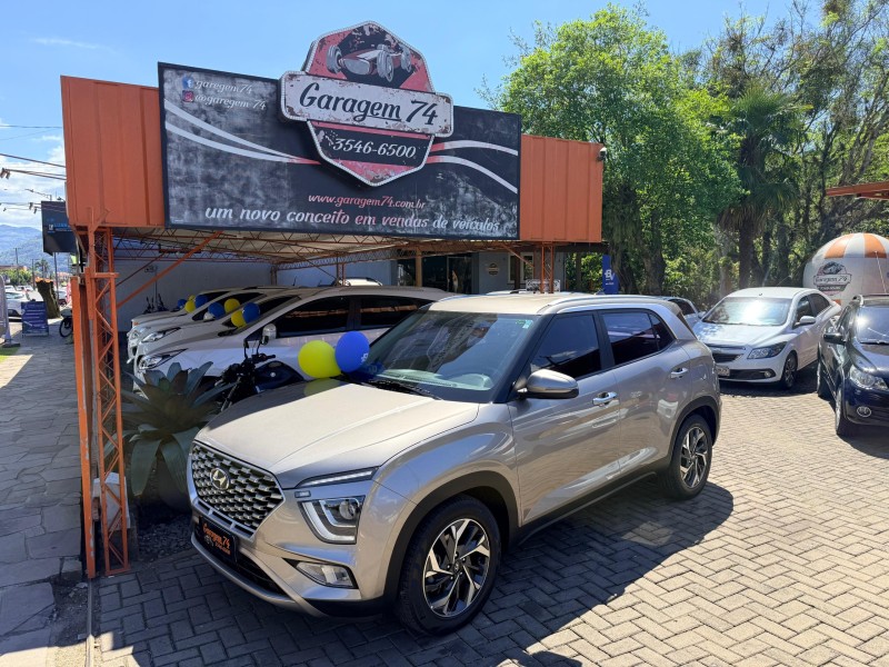 creta 1.0 limited 12v turbo flex 4p automatico 2022 tres coroas