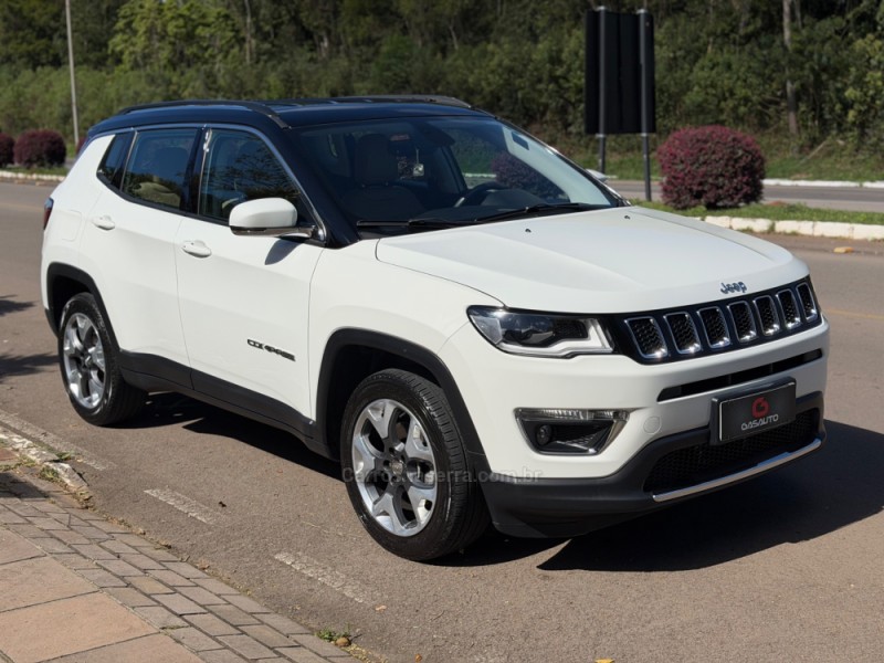 compass 2.0 16v flex limited automatico 2017 nova prata