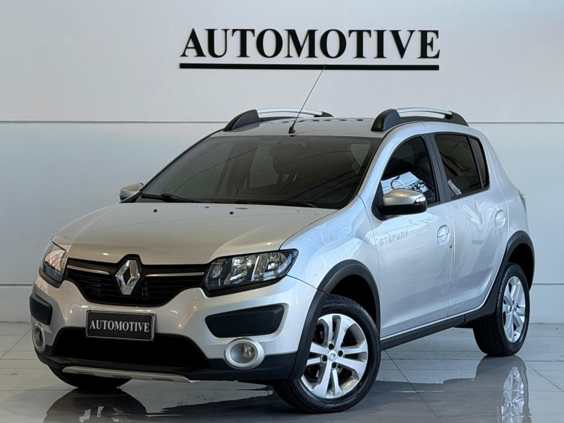 sandero 1.6 stepway 16v flex 4p manual 2015 caxias do sul