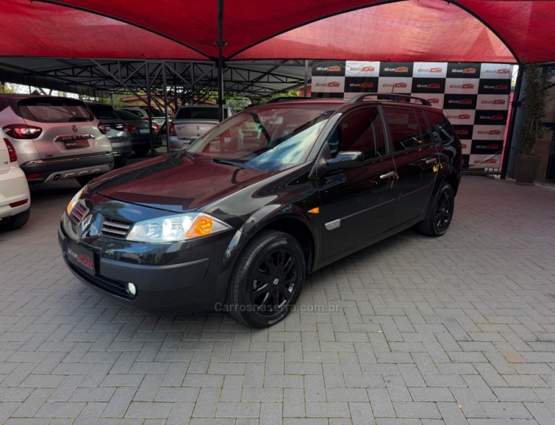 megane 1.6 dynamique grand tour 16v flex 4p manual 2013 estancia velha