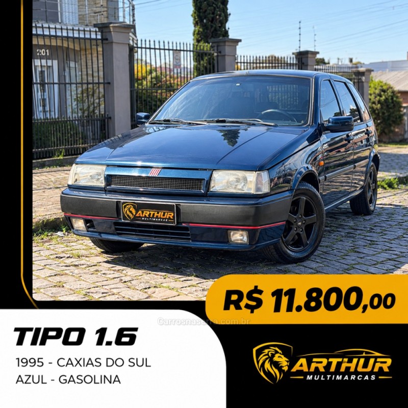 tipo 1.6 ie 8v gasolina 4p manual 1995 caxias do sul