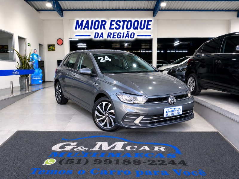 polo 1.0	200 tsi highline automatico  2024 sao sebastiao do cai