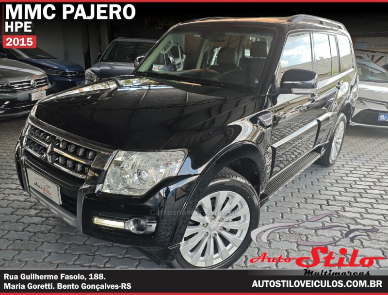 pajero full 3.2 hpe 4x4 16v turbo intercooler diesel 4p automatico 2015 bento goncalves