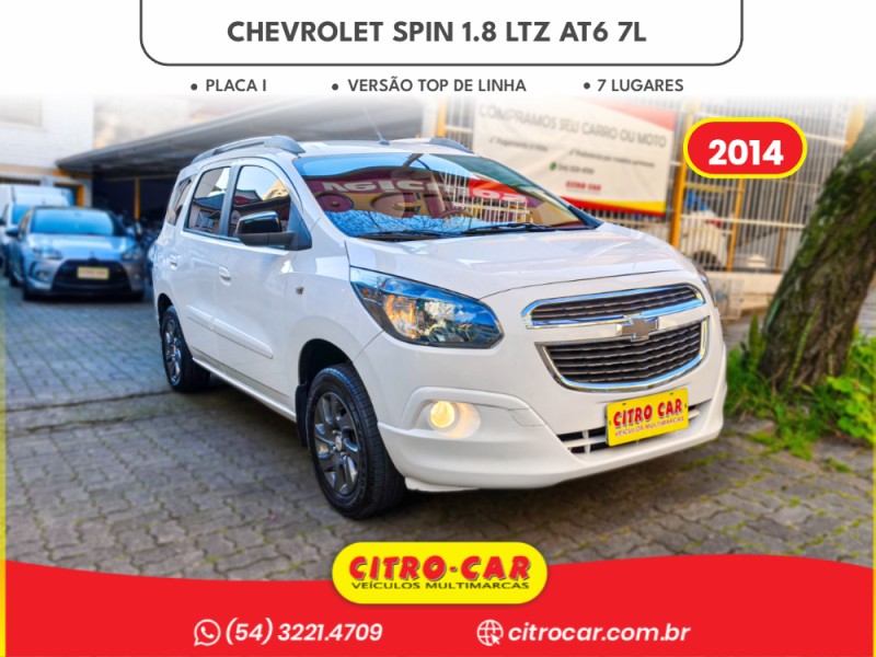 spin 1.8 ltz 8v flex 4p automatico 2014 caxias do sul