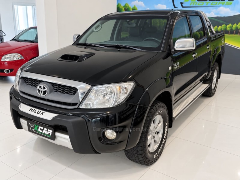 hilux 3.0 srv 4x4 cd 16v turbo intercooler diesel 4p automatico 2010 bento goncalves
