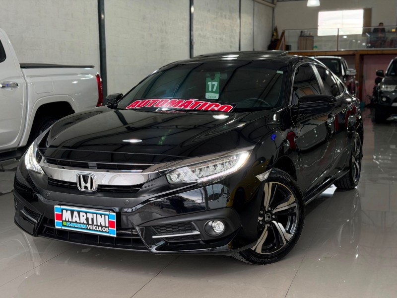 civic 1.5 16v touring turbo gasolina 4p automatico 2017 caxias do sul