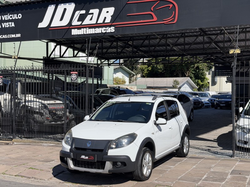 sandero 1.6 stepway tweed 16v flex 4p automatico 2017 caxias do sul