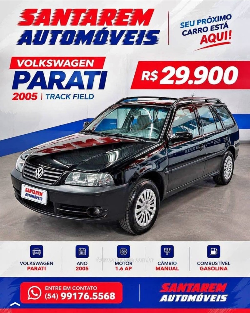 parati 1.6 mi track   field 8v flex 4p manual g.iii 2005 caxias do sul