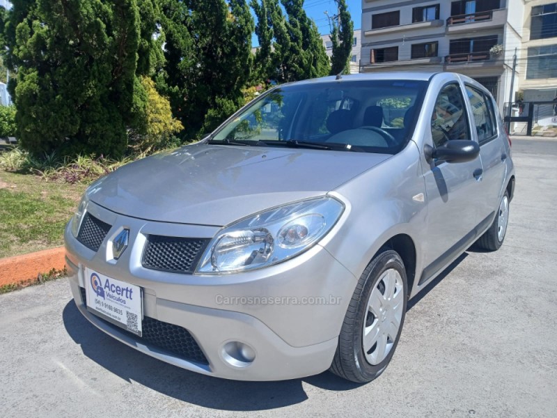 sandero 1.6 expression 8v flex 4p manual 2009 caxias do sul