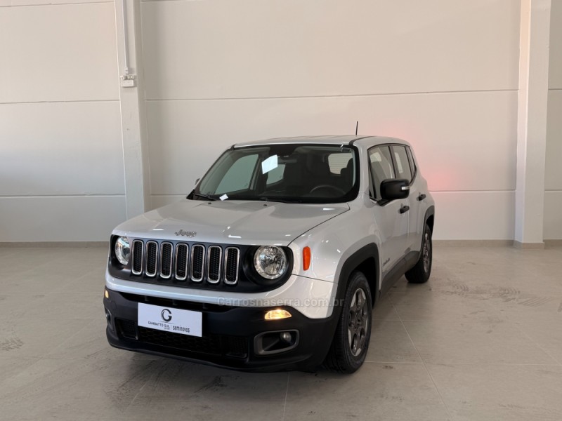 renegade 1.8 16v flex sport 4p automatico 2016 bento goncalves