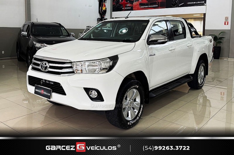 hilux 2.8 srv 4x4 cd 16v diesel 4p automatico 2017 bento goncalves