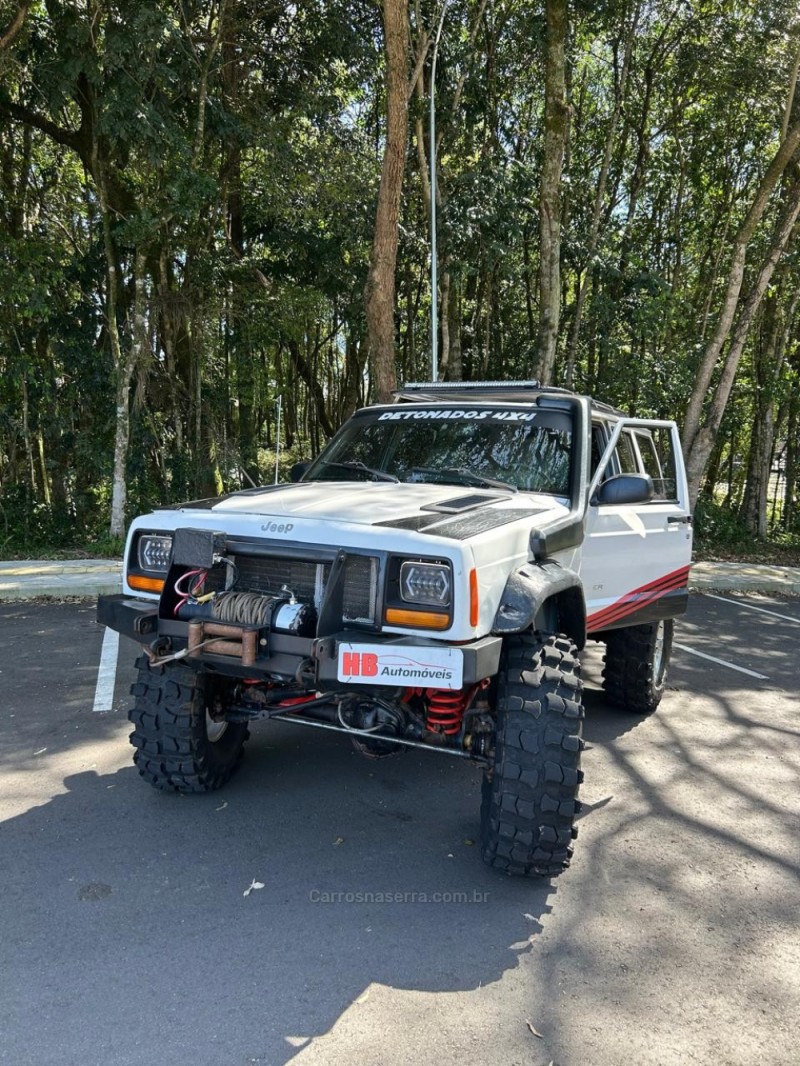 cherokee 4.0 sport 4x4 6i 12v gasolina 4p automatico 1997 nova petropolis