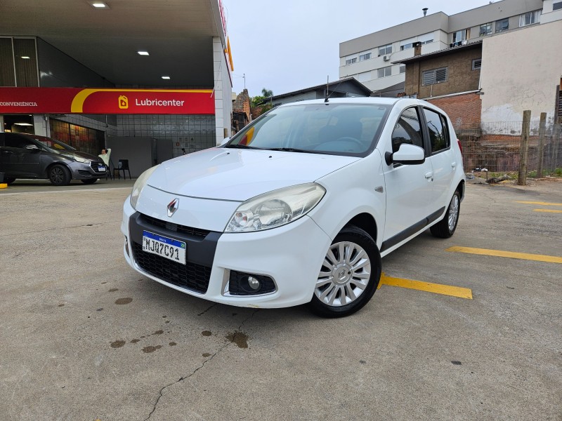 sandero 1.6 privilege 16v flex 4p automatico 2012 caxias do sul