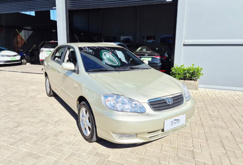 corolla 1.8 xei 16v gasolina 4p automatico 2004 lajeado