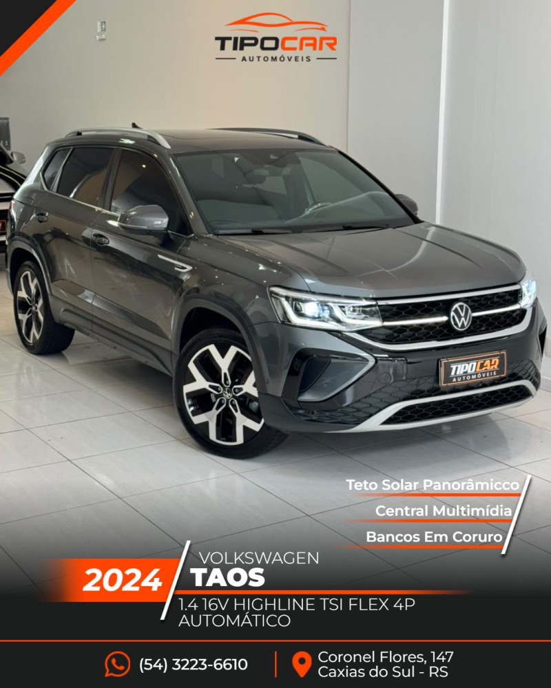 TAOS 1.4 16V HIGHLINE TSI FLEX 4P AUTOMÁTICO