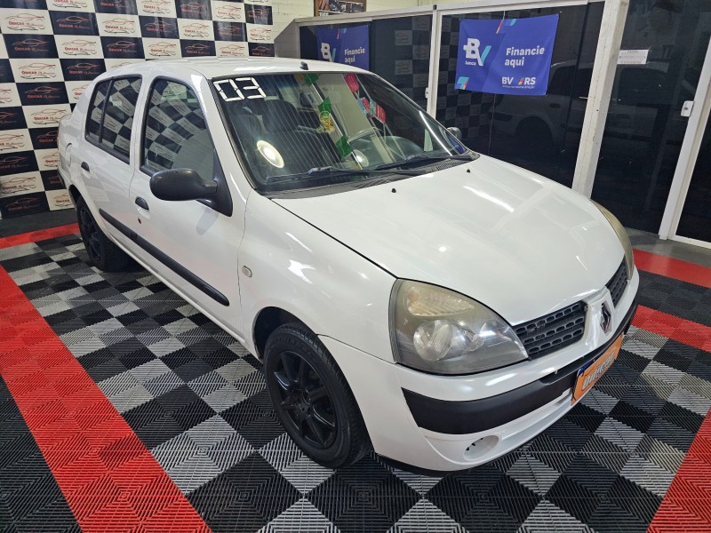 clio 1.0 authentique 16v gasolina 4p manual 2003 caxias do sul