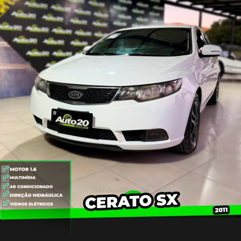 cerato 1.6 sx 16v flex 4p manual 2011 taquara