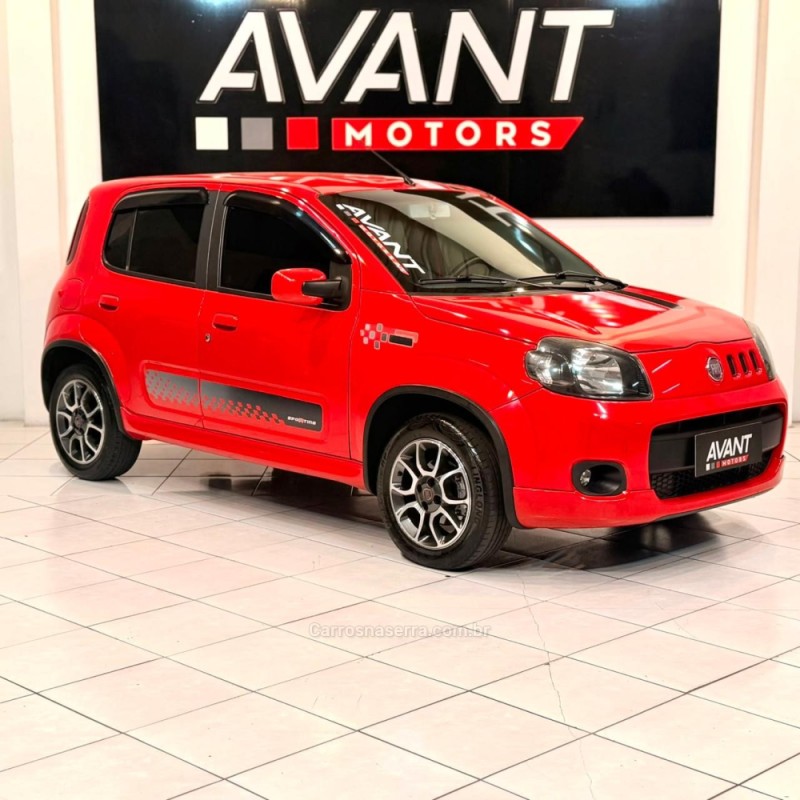 uno 1.4 sporting 8v flex 4p automatico 2013 novo hamburgo