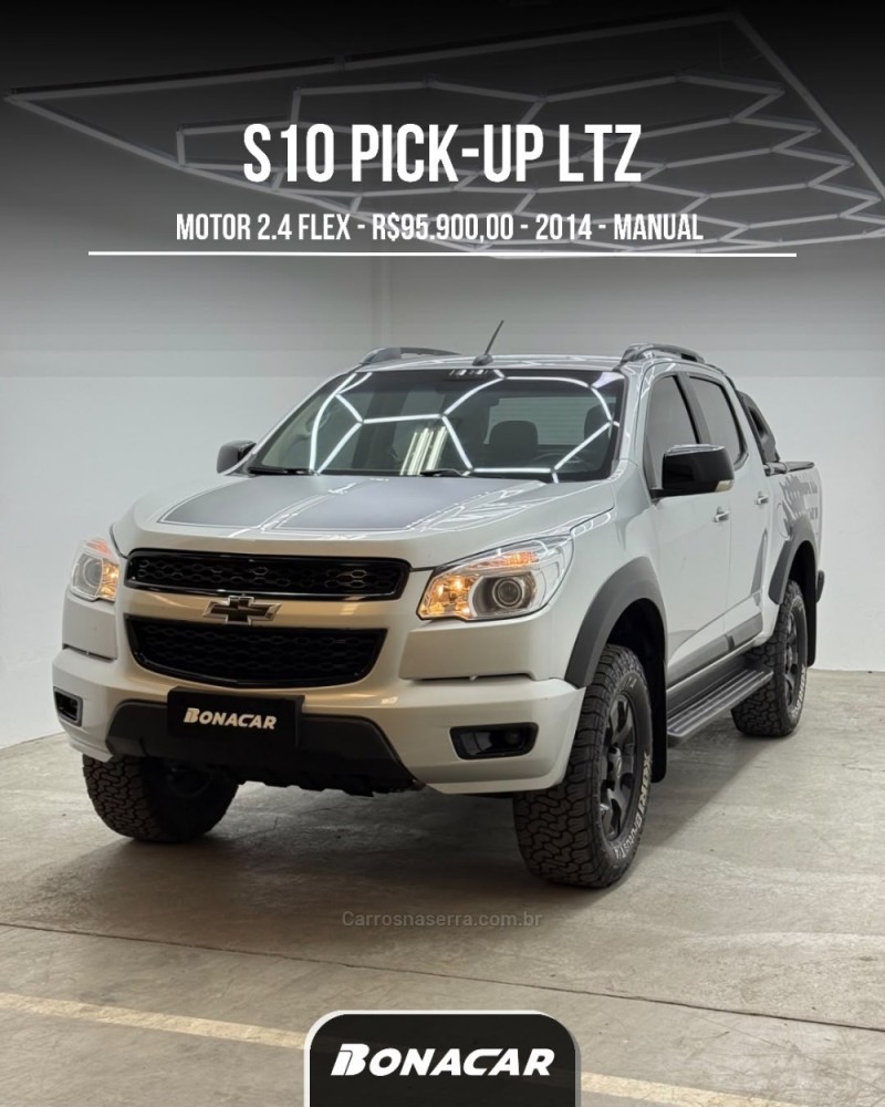 s10 2.4 ltz 4x2 cd 8v flex 4p manual 2014 caxias do sul