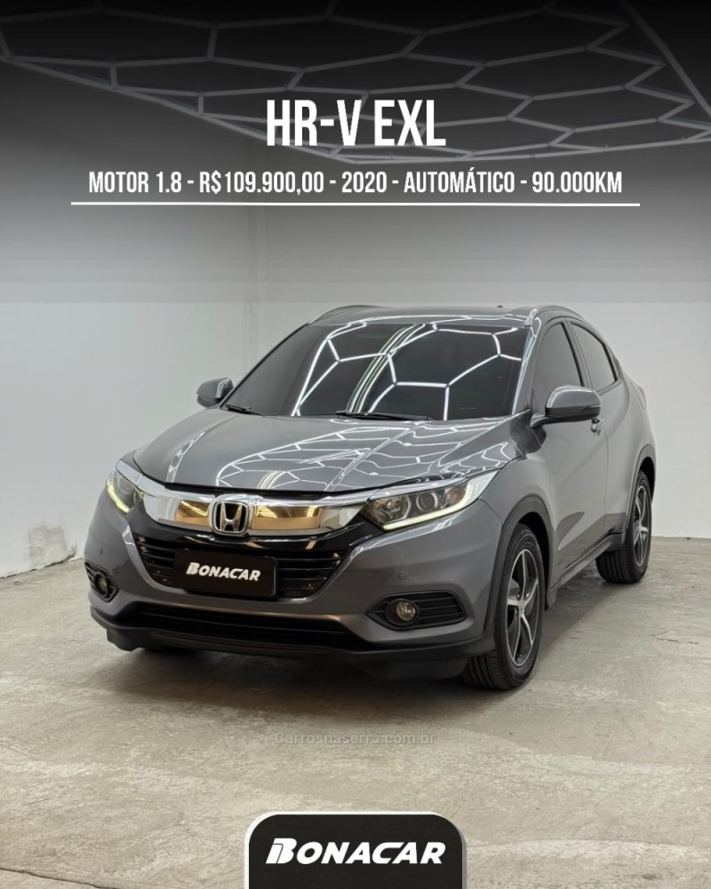 hr v 1.8 16v flex exl 4p automatico 2020 caxias do sul