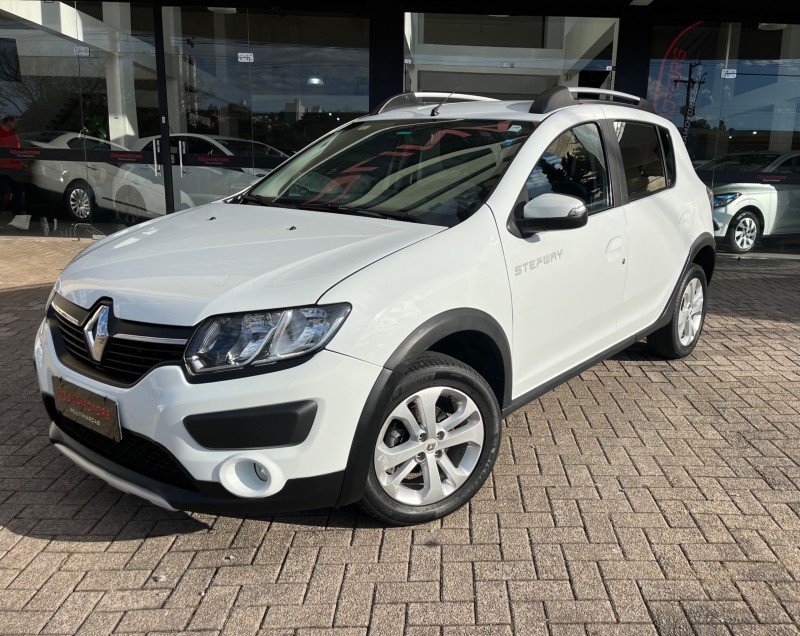 sandero 1.6 stepway 8v flex 4p manual 2016 caxias do sul