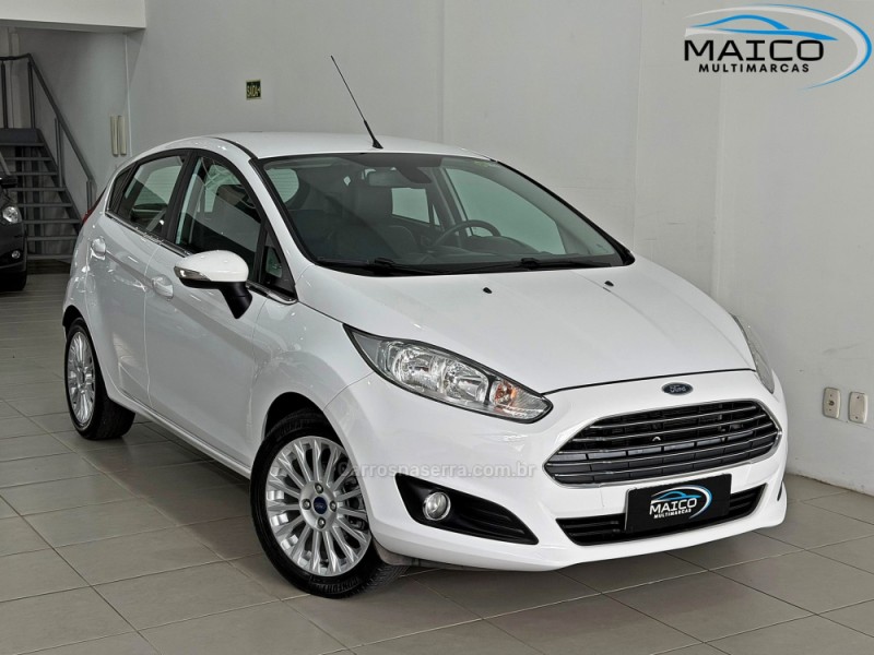 fiesta 1.6 titanium hatch 16v flex 4p automatico 2017 novo hamburgo