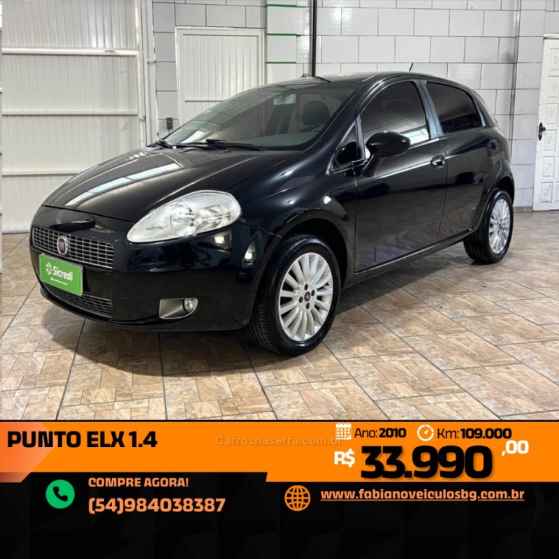punto 1.4 elx 8v flex 4p manual 2010 bento goncalves