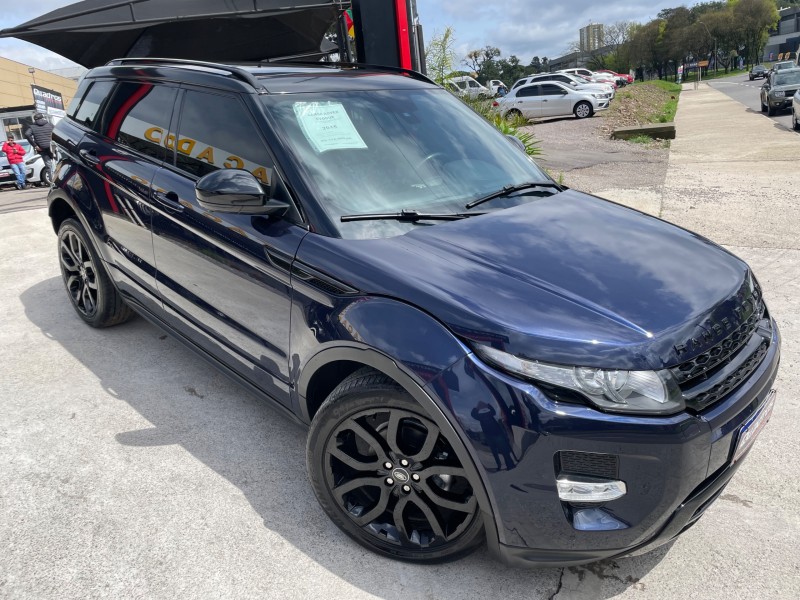 range rover evoque 2.0 dynamic black 4wd 16v gasolina 4p automatico 2015 caxias do sul