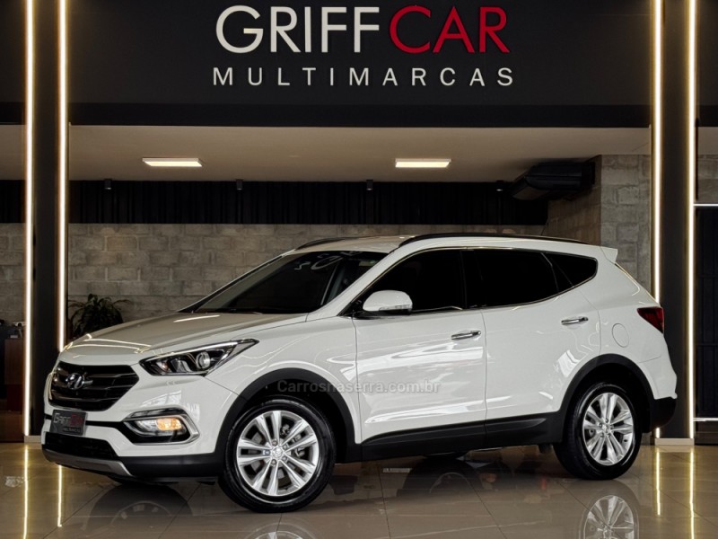 santa fe 3.3 mpfi 4x4 v6 270cv gasolina 4p automatico 2016 dois irmaos