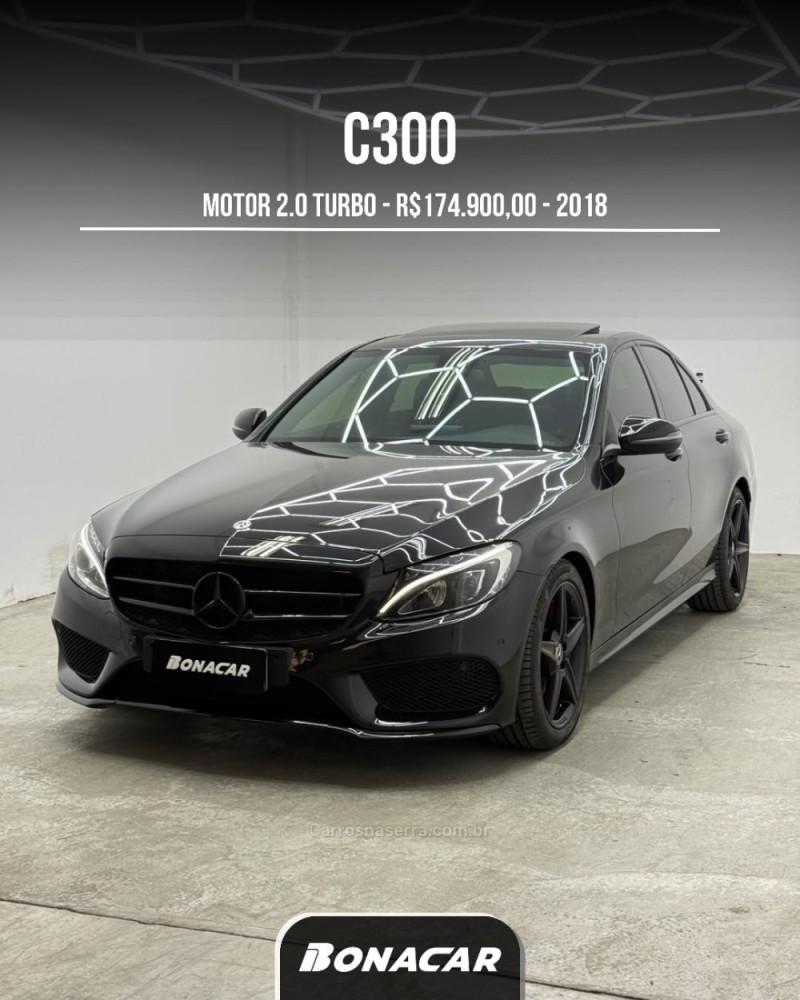 c 300 2.0 cgi sport 9g tronic gasolina 4p automatico 2018 caxias do sul