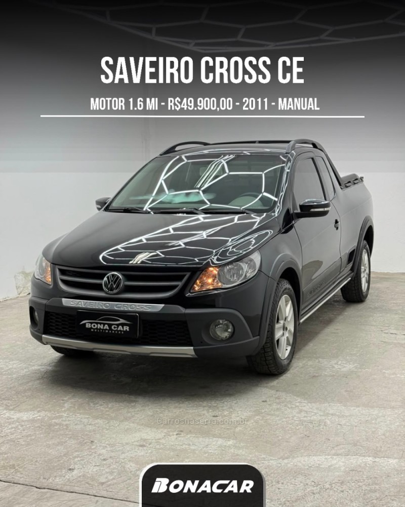 saveiro 1.6 cross ce 16v flex 2p manual 2011 caxias do sul