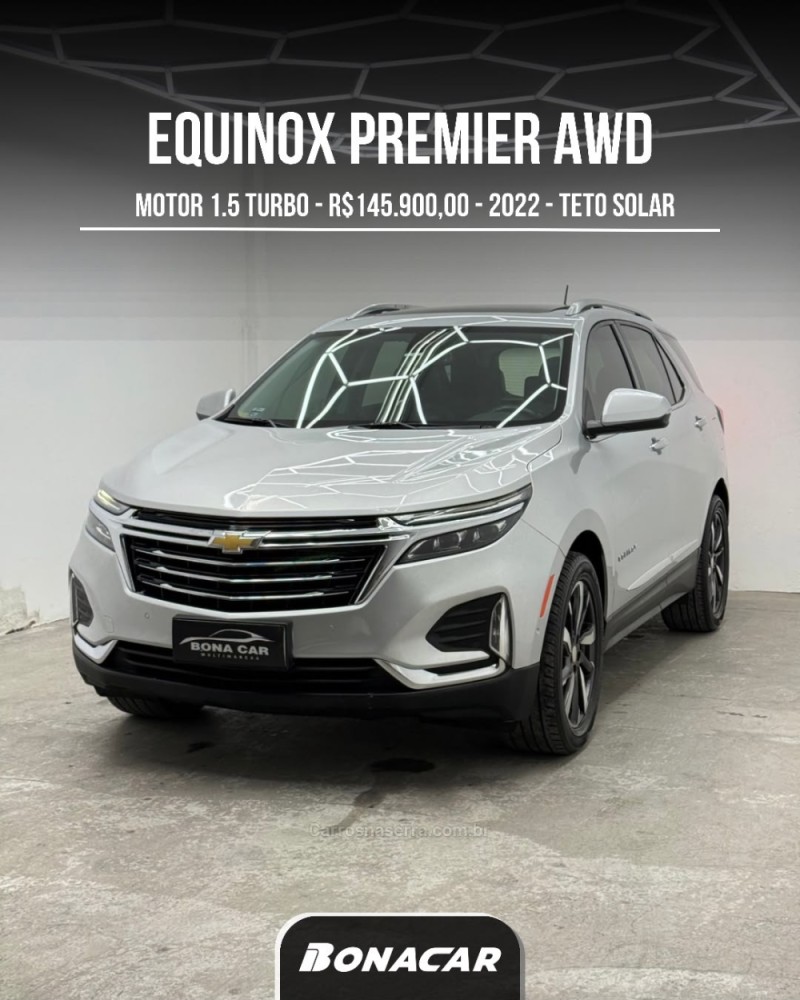 equinox 1.5 premier 16v turbo gasolina 4p automatico 2022 caxias do sul