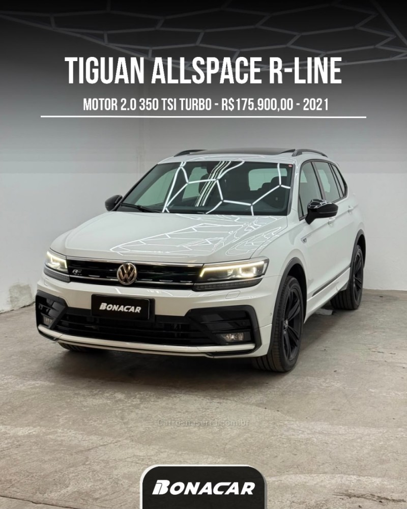 tiguan 2.0 allspace r line 350 tsi 4x4 gasolina 4p 2021 caxias do sul