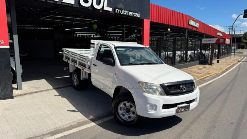 hilux 2.5 4x4 cs chassi cabine 16v turbo diesel 2p manual 2011 caxias do sul
