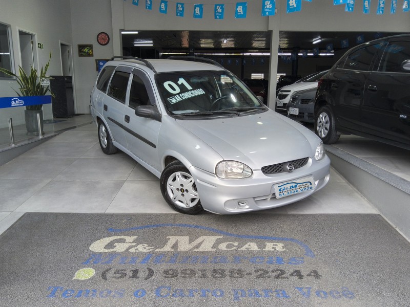corsa 1.0 mpfi super wagon 16v gasolina 4p manual 2001 sao sebastiao do cai