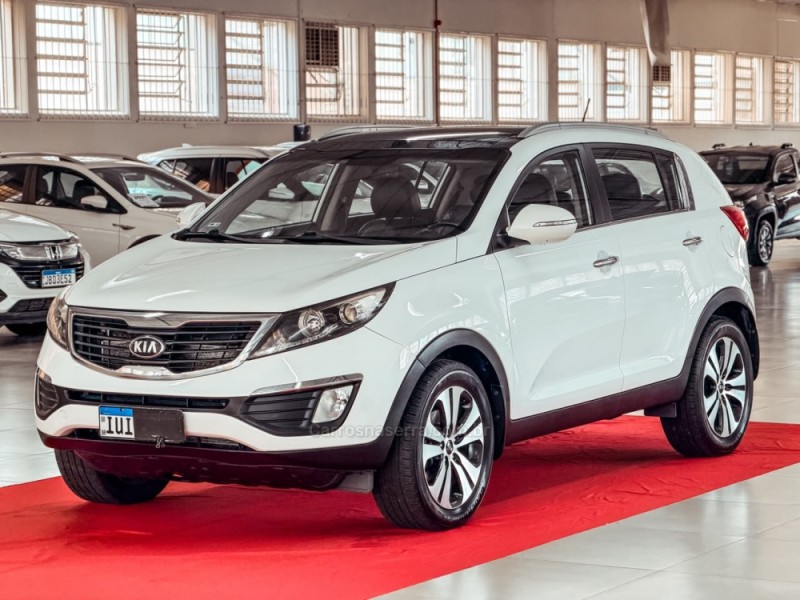 sportage 2.0 ex2 4x2 16v flex 4p automatico 2013 nova prata