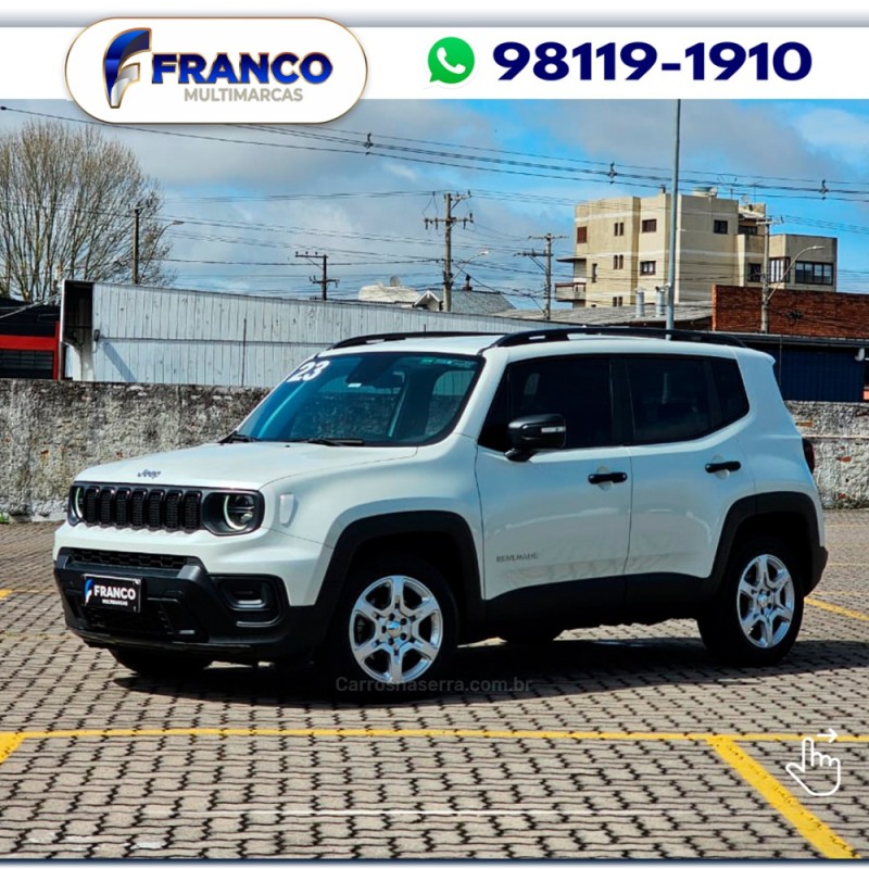 renegade 1.3 sport t270 16v turbo flex 4p automatico 2023 vacaria