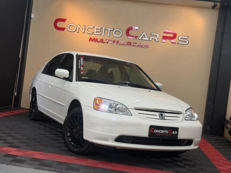civic 1.7 lxl 16v gasolina 4p automatico 2003 novo hamburgo
