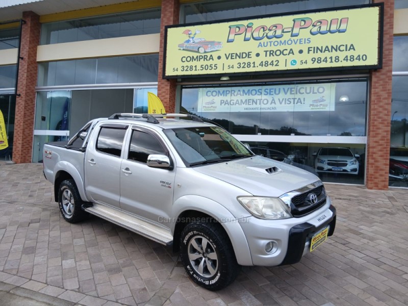 hilux 3.0 srv 4x4 cd 16v turbo intercooler diesel 4p automatico 2009 nova petropolis