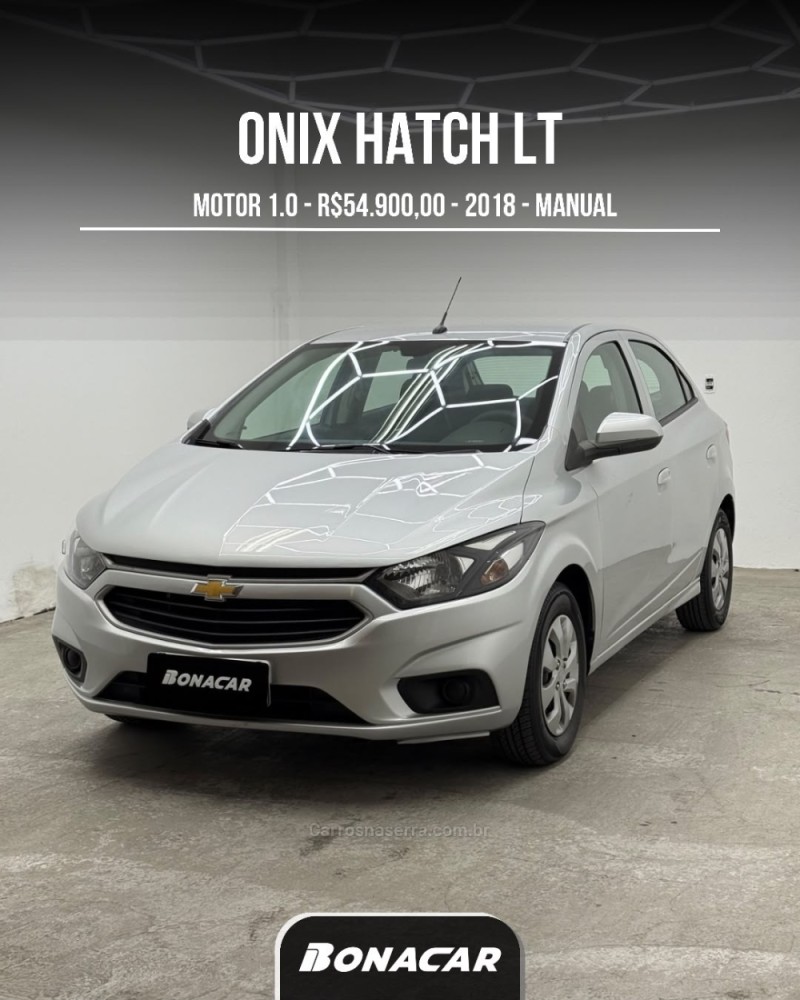 onix 1.0 lt 12v flex 4p manual 2018 caxias do sul