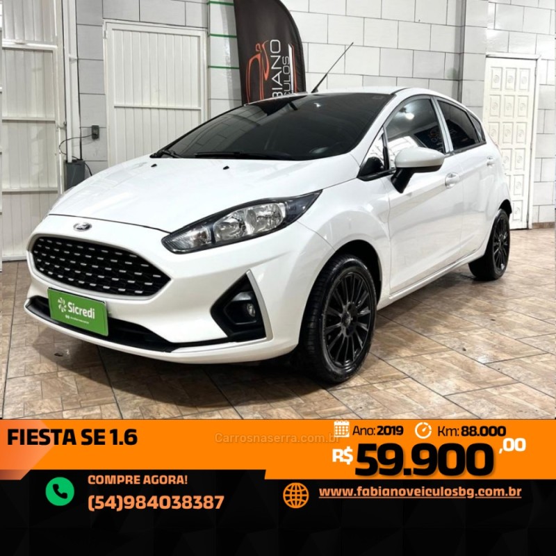 fiesta 1.6 se hatch 16v flex 4p manual 2019 bento goncalves