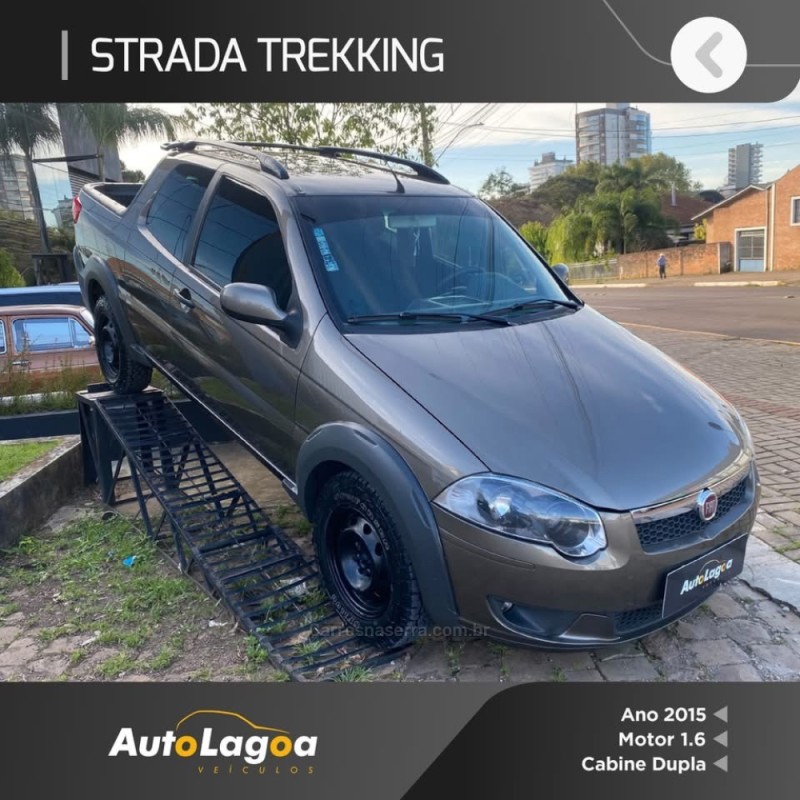 strada 1.6 mpi trekking cd 16v flex 3p manual 2015 lagoa vermelha