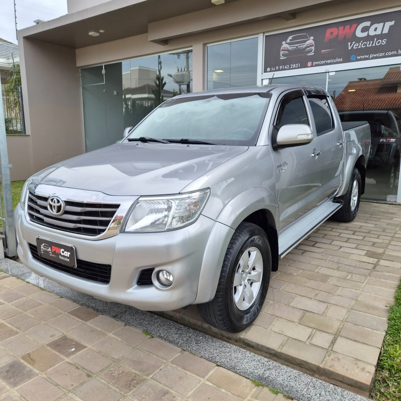 hilux 2.7 srv 4x2 cd 16v flex 4p automatico 2015 bento goncalves