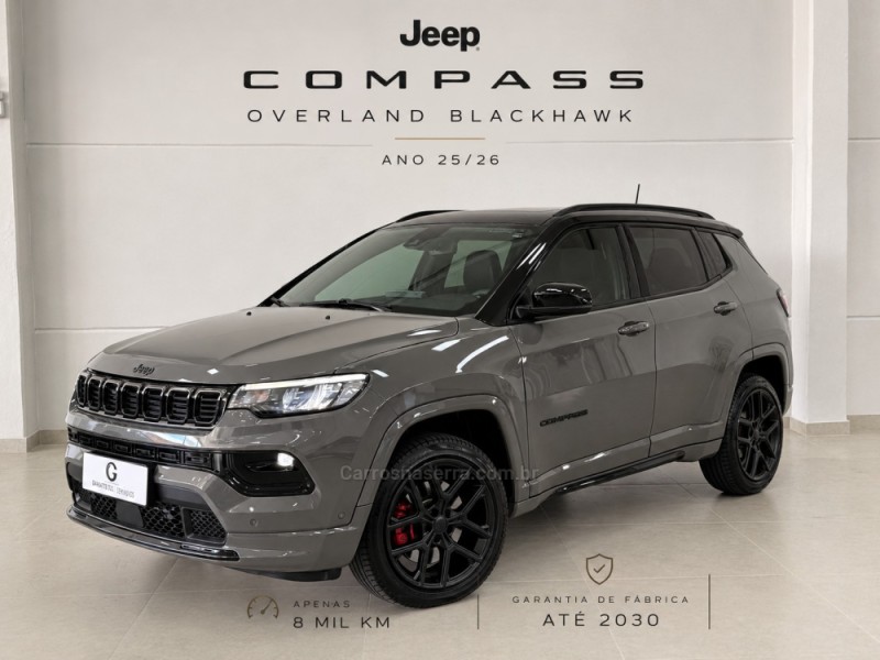 COMPASS 2.0 HURRICANE BLACKHAWK 4X4 TURBO GASOLINA 4P AUTOMÁTICO - 2026 - BENTO GONçALVES