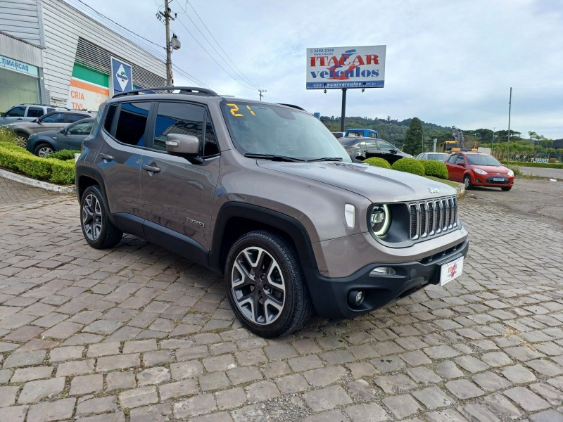 renegade 1.8 16v flex longitude 4p automatico 2021 flores da cunha