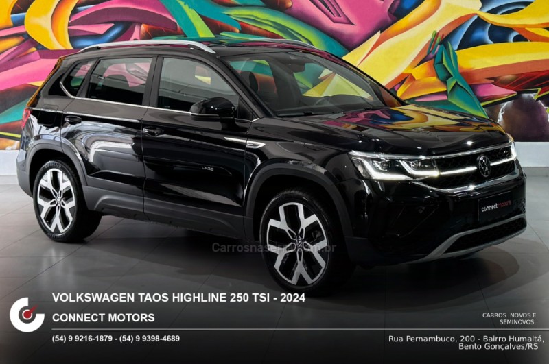 taos 1.4 16v highline tsi flex 4p automatico 2024 bento goncalves