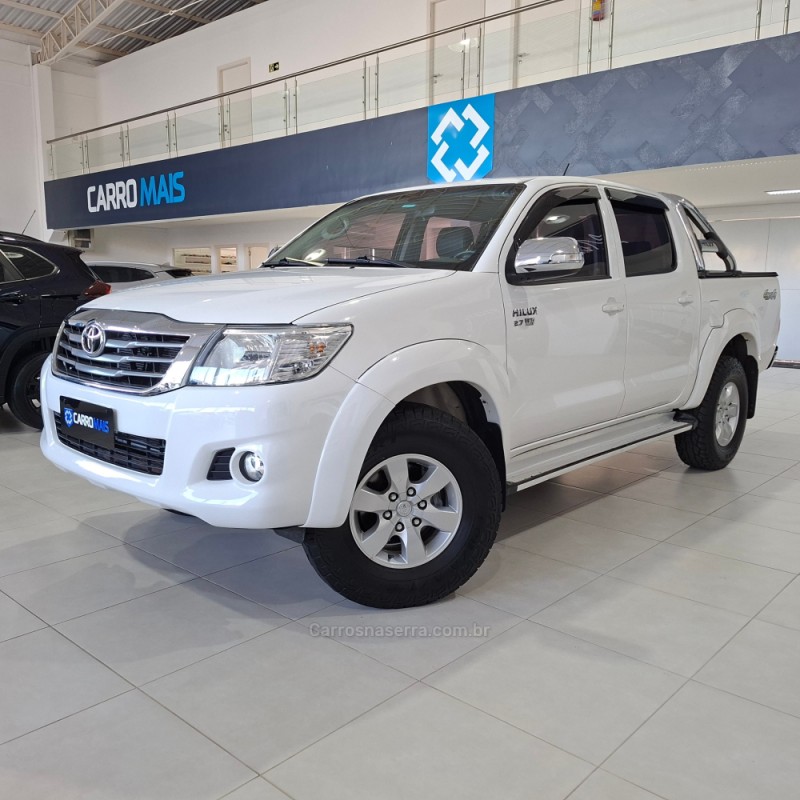 hilux 2.7 srv 4x4 cd 16v flex 4p automatico 2015 santa cruz do sul