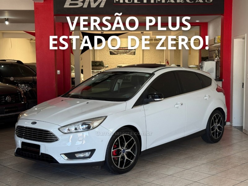 focus 2.0 titanium plus 16v flex 4p automatico 2016 guapore